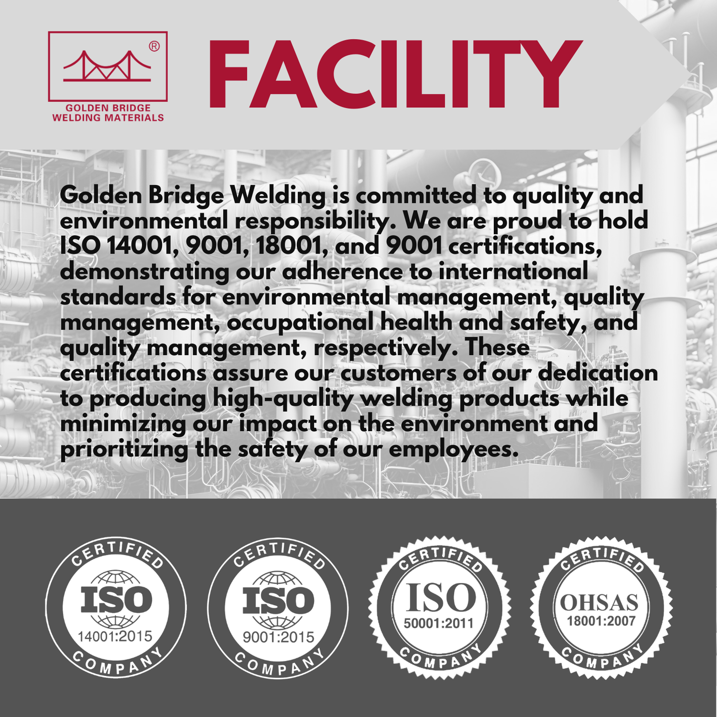 Golden Bridge ER70S-6 MIG Welding Wire 10/11 lbs 8" Spool 0.030/0.035/0.045 in