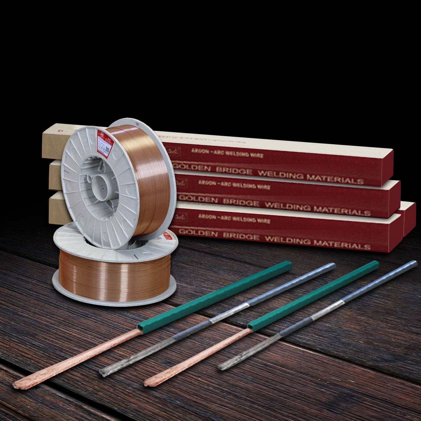 Golden Bridge ER70S-6 (JQ-TG50) TIG Rod