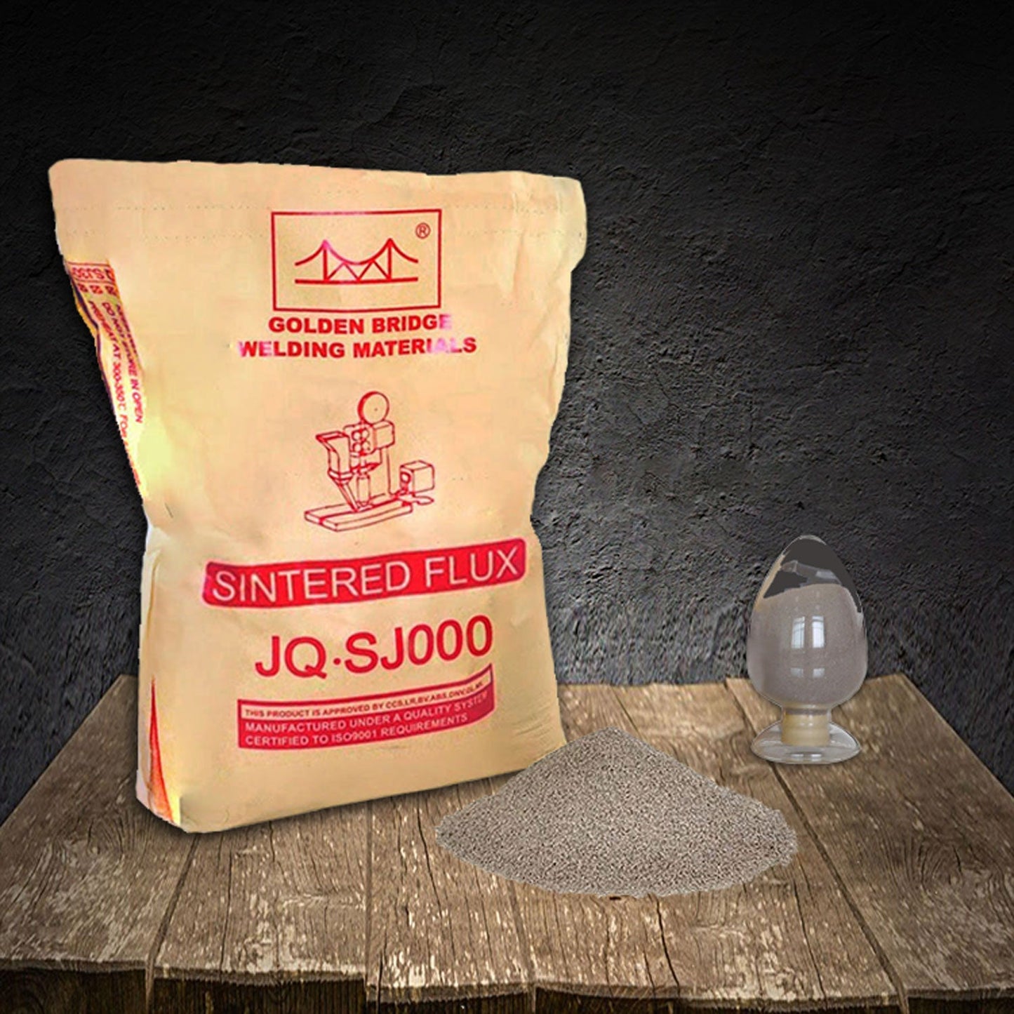 Golden Bridge F11A4-EF5-F5 (JQ-SJ80SD) Welding Flux