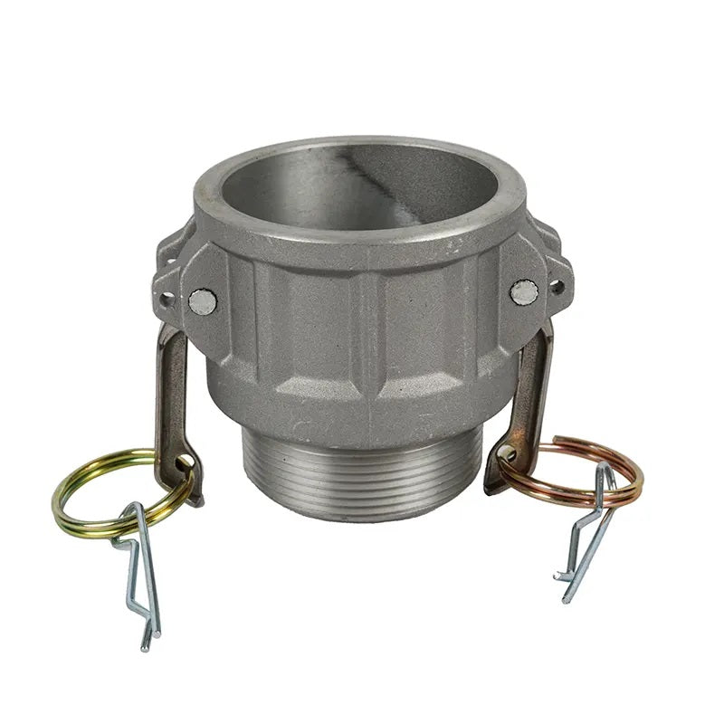 Aluminum Camlock Couplings Type-B 8" Female Coupler x Male NPT Thread Die Casting
