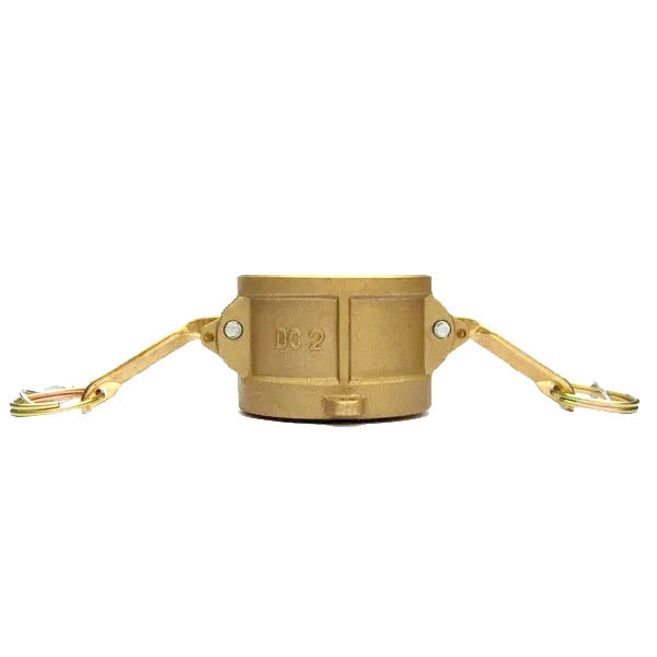 Brass Camlock Couplings Type-DC 2” Dust Cap Brass