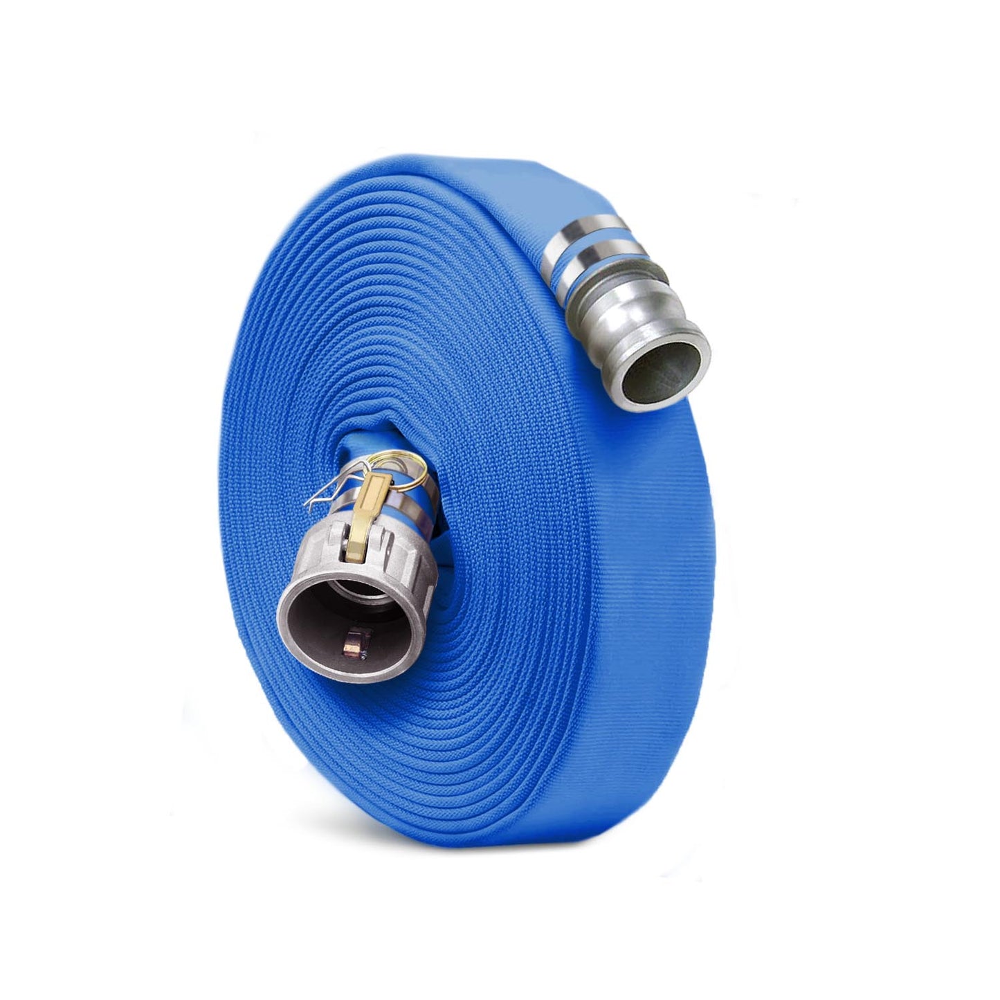 Camlock Coupling 25 FT Fire Hose 230 PSI Working Pressure 700 PSI Burst Pressure