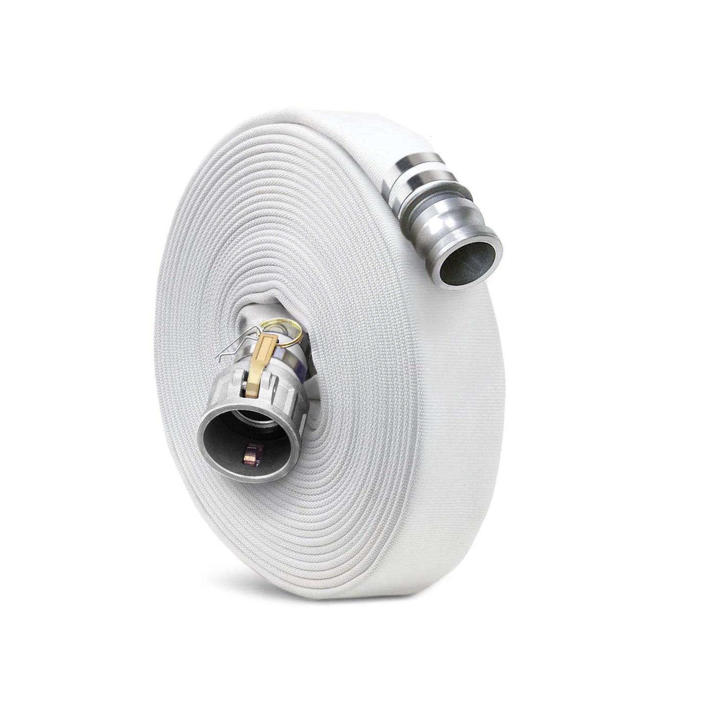 Camlock Coupling 25 FT Fire Hose 230 PSI Working Pressure 700 PSI Burst Pressure