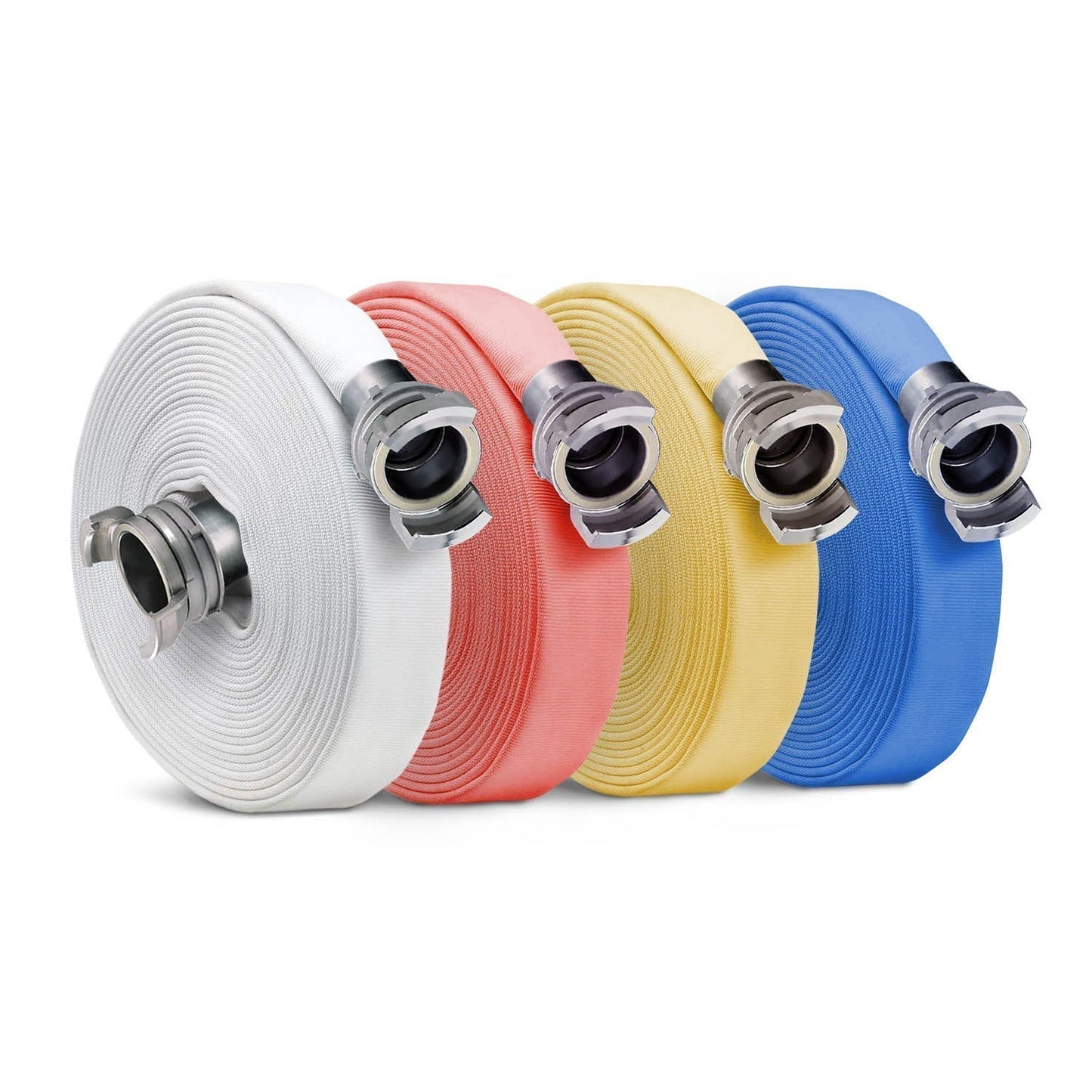 Guillemin Coupling 25 FT Fire Hose 230 PSI Working Pressure 700 Burst Pressure