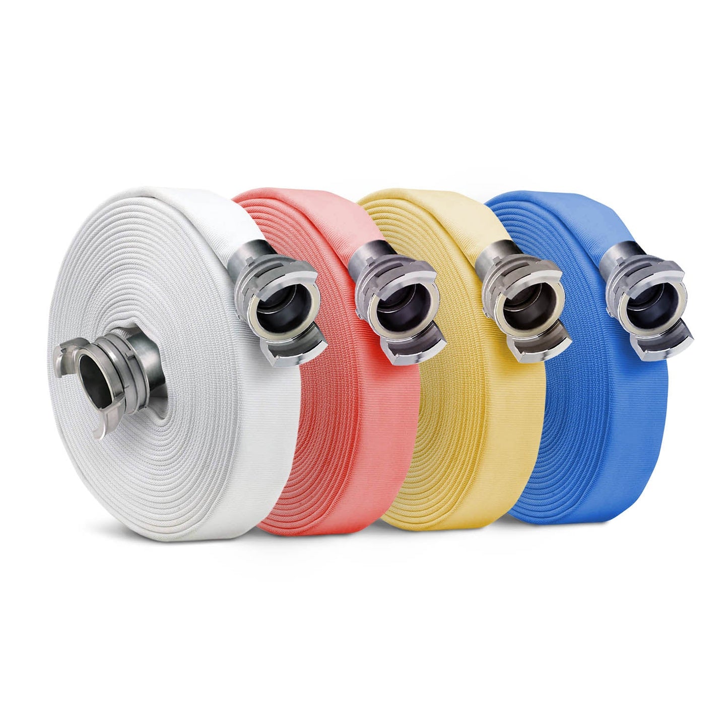 Guillemin Coupling 25 FT Fire Hose 115 PSI Working Pressure 350 Burst Pressure