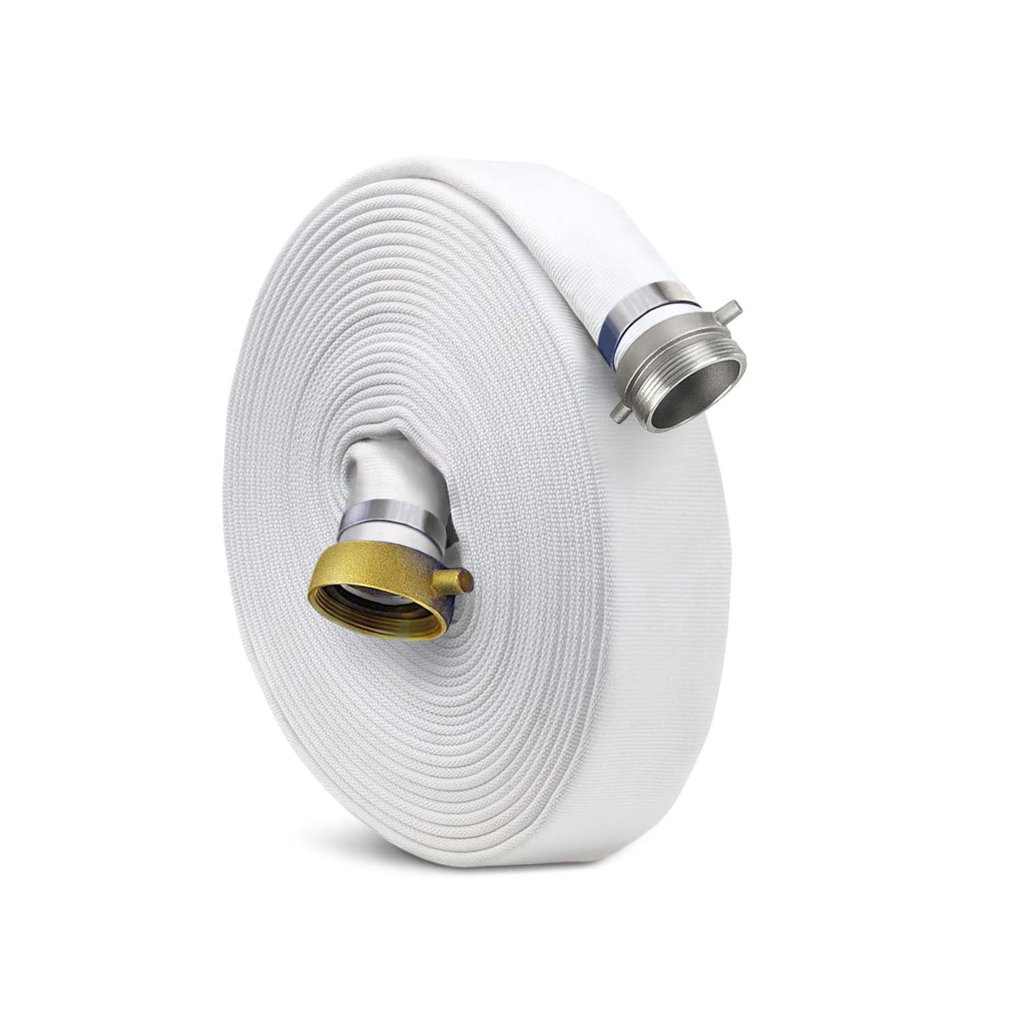 Pin Lug Coupling 50 FT Fire Hose 115 PSI Working Pressure 350 Burst Pressure