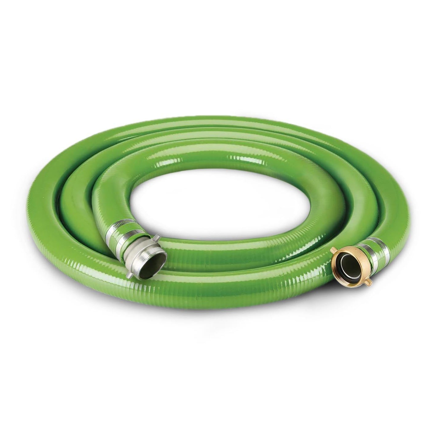Foresee PVC 20 FT Suction Hose, 50 FT Discharge Hose, and Strainer Kit with Pin Lug Couplings