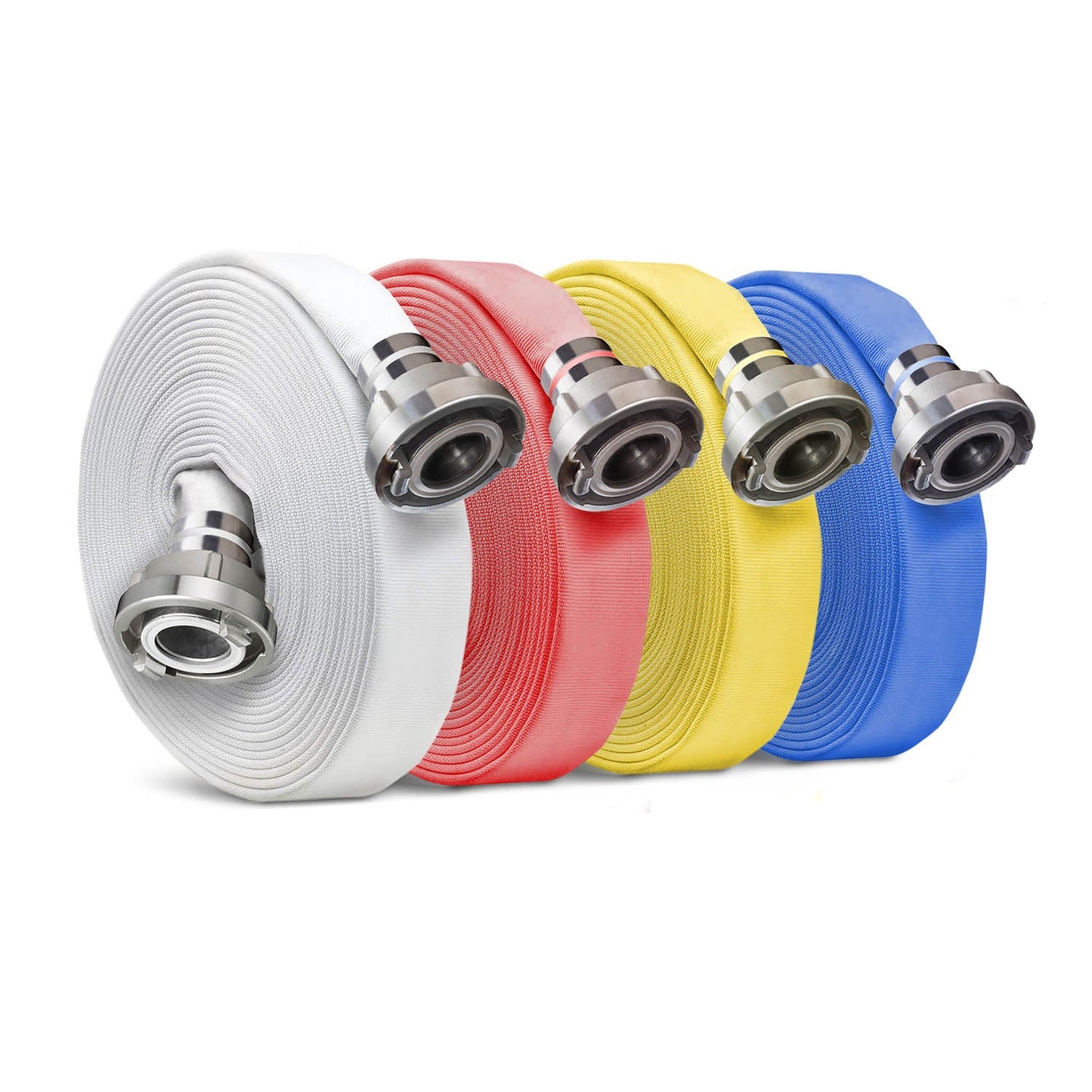 Storz Coupling 100 FT Fire Hose 115 PSI Working Pressure 350 Burst Pressure