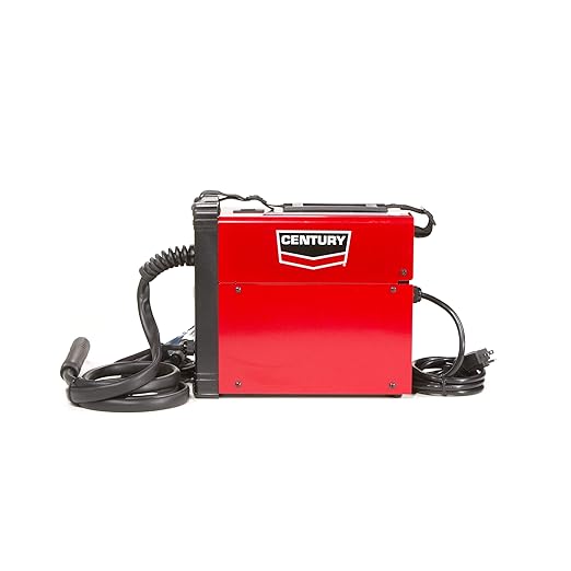 Lincoln Electric FC90 Flux Core Wire Feed Welder and Gun, 90 Amp, 120V, Inverter Power Source for Easy Operation, Portable Shoulder Strap, Best for Small Welding Jobs