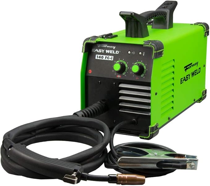 FORNEY Easy Weld 140 Amp 120-Volt Flux-Cored Wire Feed Welder (No Gas Needed)