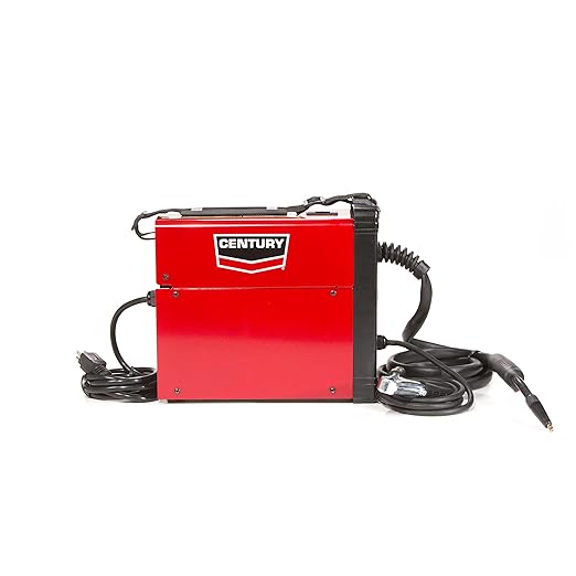 Lincoln Electric FC90 Flux Core Wire Feed Welder and Gun, 90 Amp, 120V, Inverter Power Source for Easy Operation, Portable Shoulder Strap, Best for Small Welding Jobs