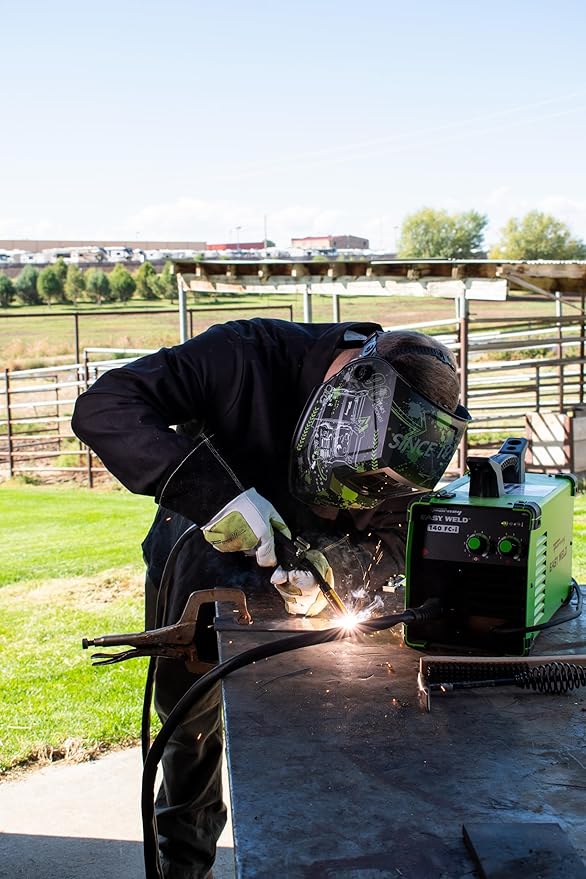 FORNEY Easy Weld 140 Amp 120-Volt Flux-Cored Wire Feed Welder (No Gas Needed)