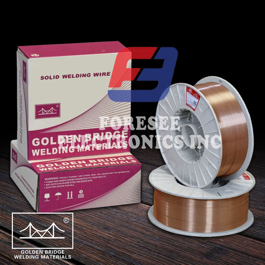 Golden Bridge ER70S-6 MIG Welding Wire 10/11 lbs 8" Spool 0.030/0.035/0.045 in