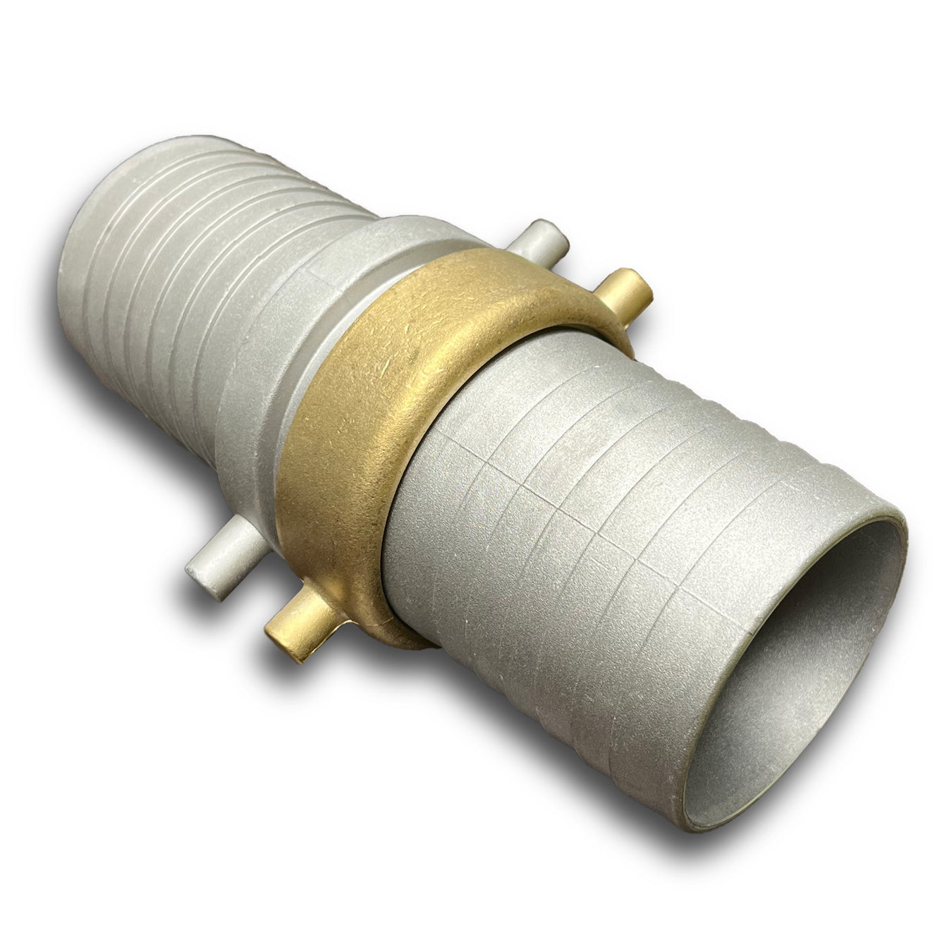 Foresee Pin Lug Hose Shank Coupling Set, Aluminum Hose Fittings (Male