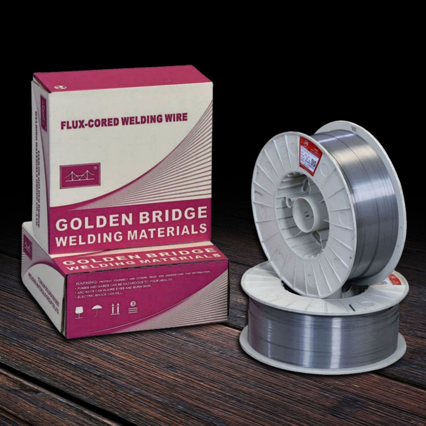 Golden Bridge E91T1-K2M (JQ-91T1M) Flux-Cored Welding Wire