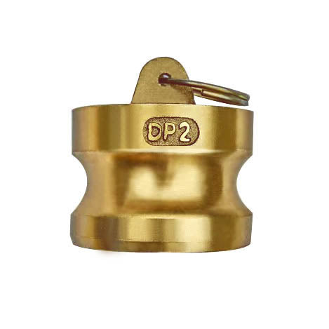 Brass Camlock Couplings Type-DP 1-1/4" Dust Plug Brass