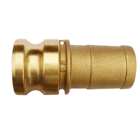 Brass Camlock Couplings Type-E 3/4" Male Adapter x Hose Shank Brass