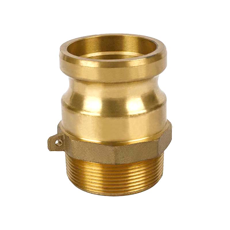 Brass Camlock Couplings Type-F 3/4" Male Adapter x Male Thread Brass