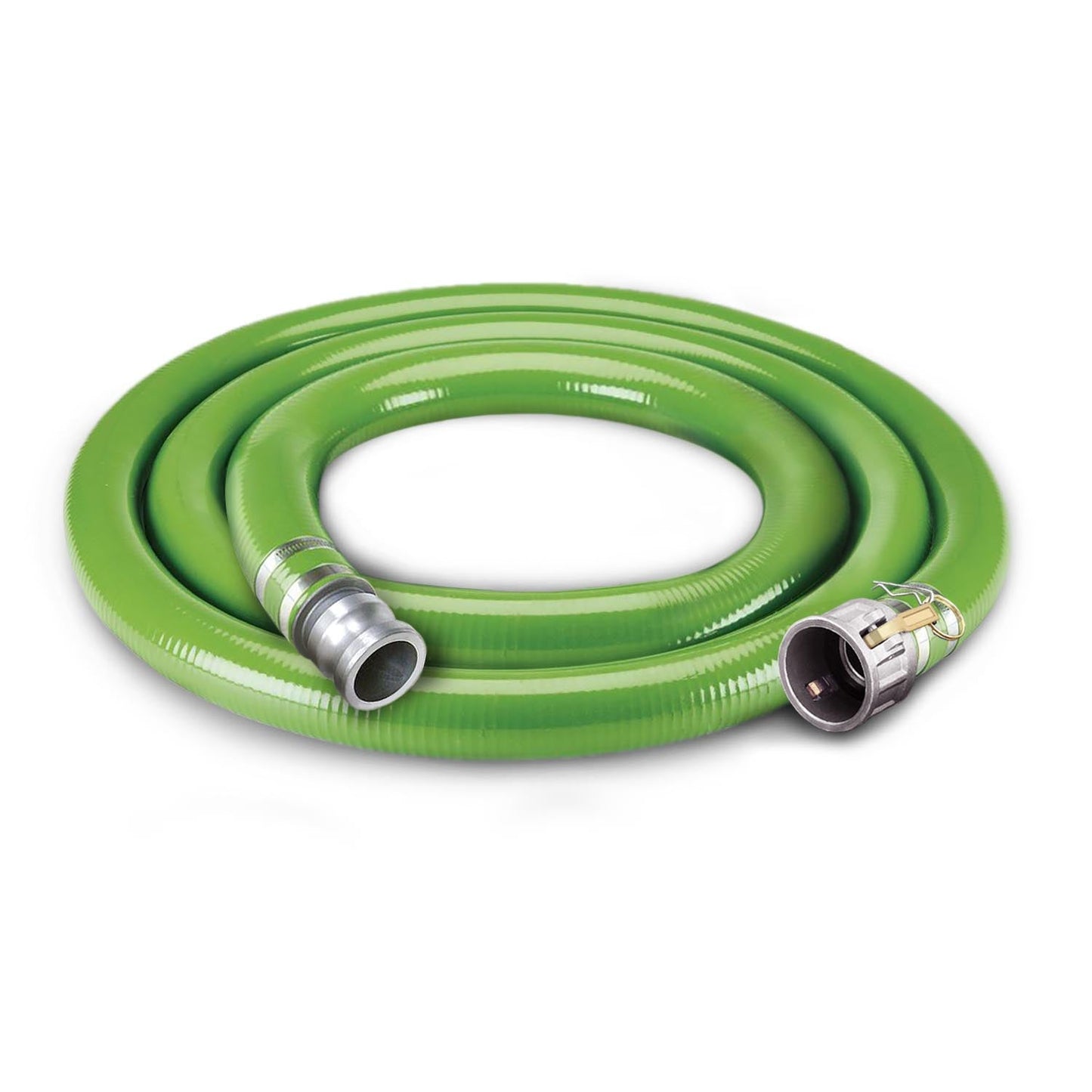 Foresee PVC 10 FT Suction Hose with Camlock Type C and E Couplings