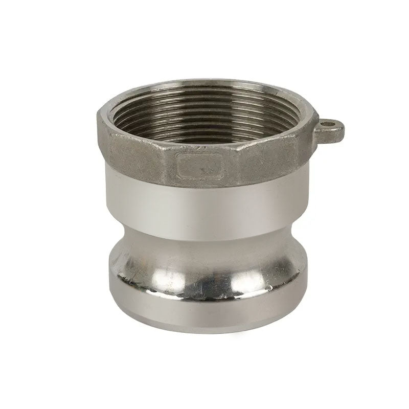 Stainless Steel Camlock Couplings Type-A 1" Male Coupler x Female NPT Thread SS316