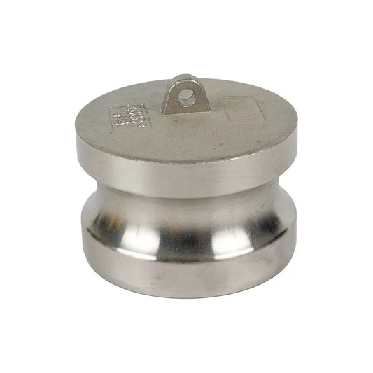 Stainless Steel Camlock Couplings Type-DP 2” Dust Plug SS316